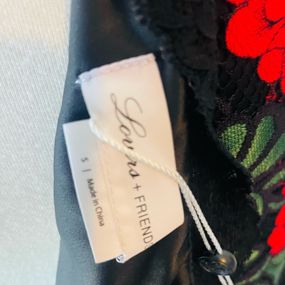 Lovers & Friends Jennings Dress Rose Print NWT RARE - Picture 5 of 5